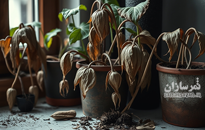 10 دلیل مرگ گیاهان آپارتمانی