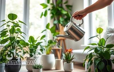 آبیاری اصولی گیاهان آپارتمانی