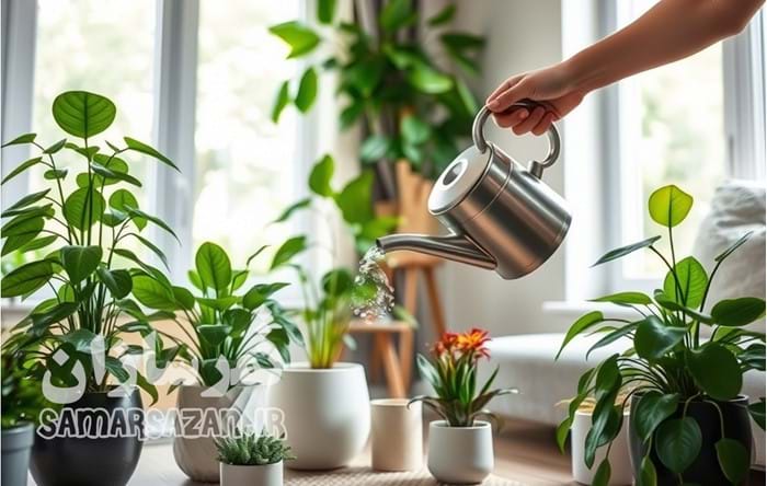 آبیاری اصولی گیاهان آپارتمانی آبیاری اصولی گیاهان آپارتمانی